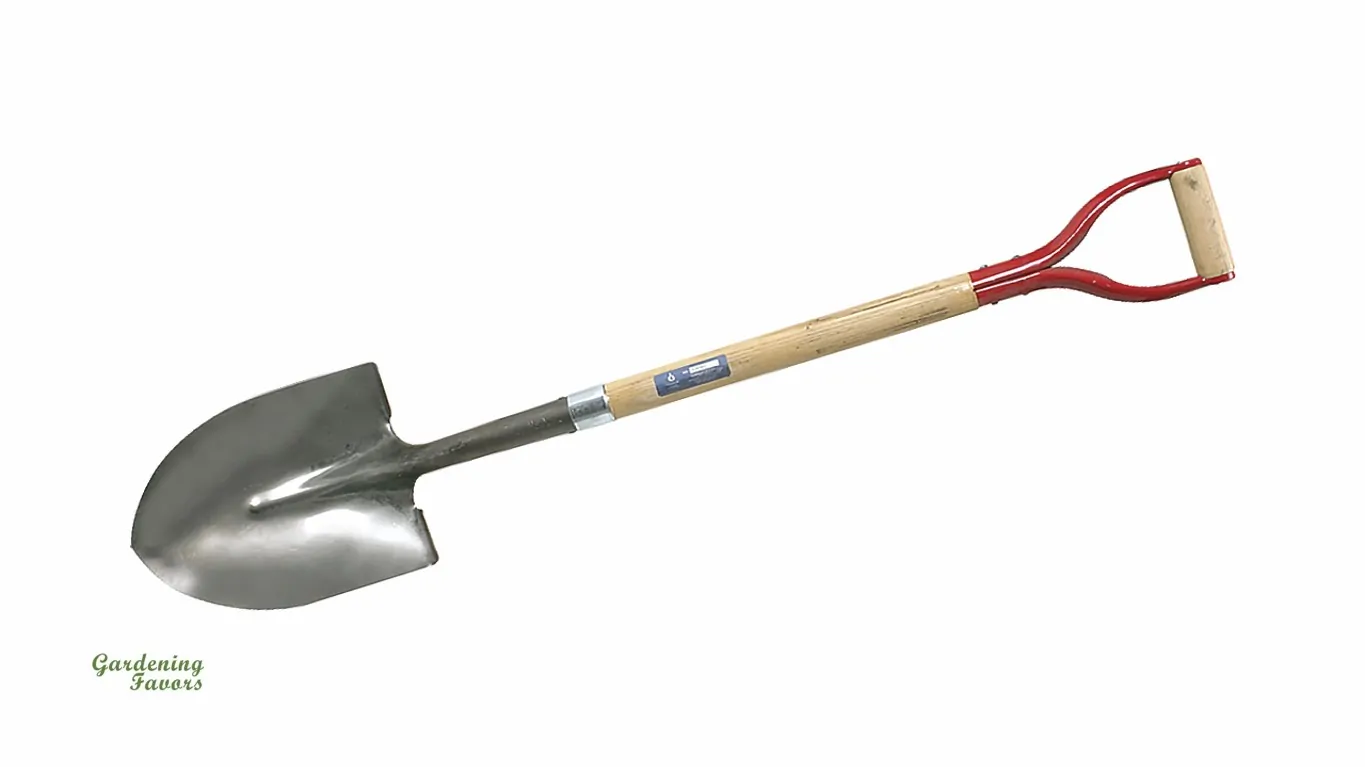 Round point shovel