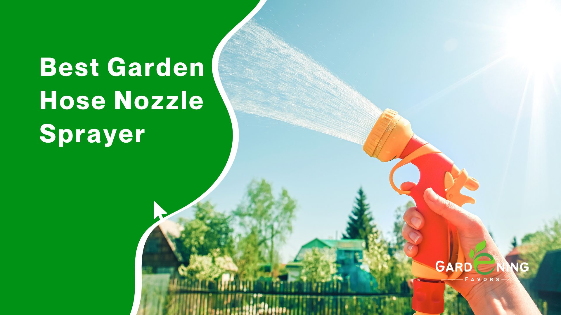 5 Best Garden Hose Nozzle Sprayer In 2024