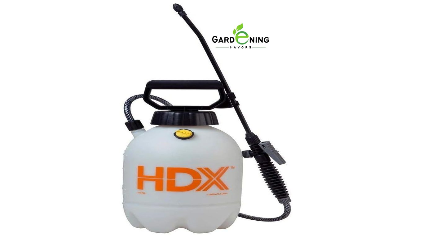 HDX Control 1 Gallon Sprayer - Multi-Purpose With Funnel TOP Tank
