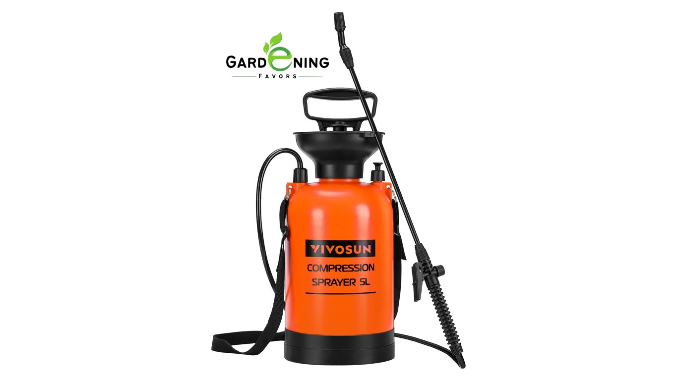 VIVOSUN 1.35-Gallon Pump Pressure top rated Sprayers