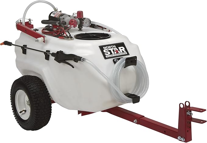 NorthStar Tow-Behind Trailer Boom Broadcast and Spot Sprayer