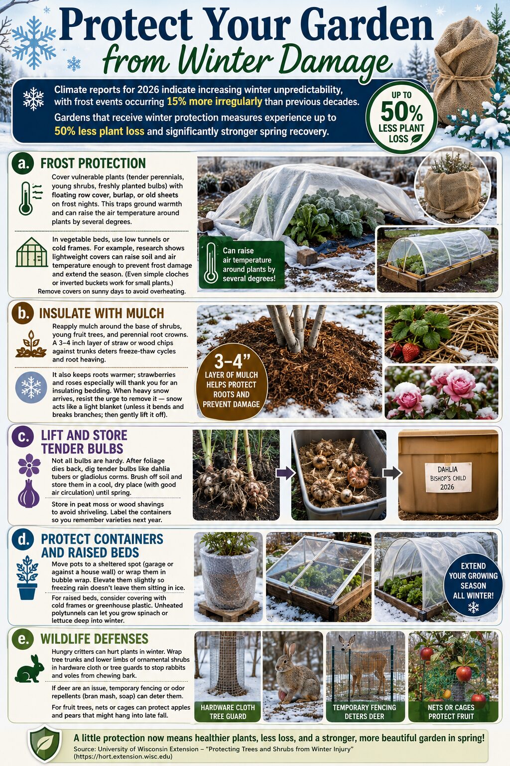 Protect Your Garden from Winter Damage