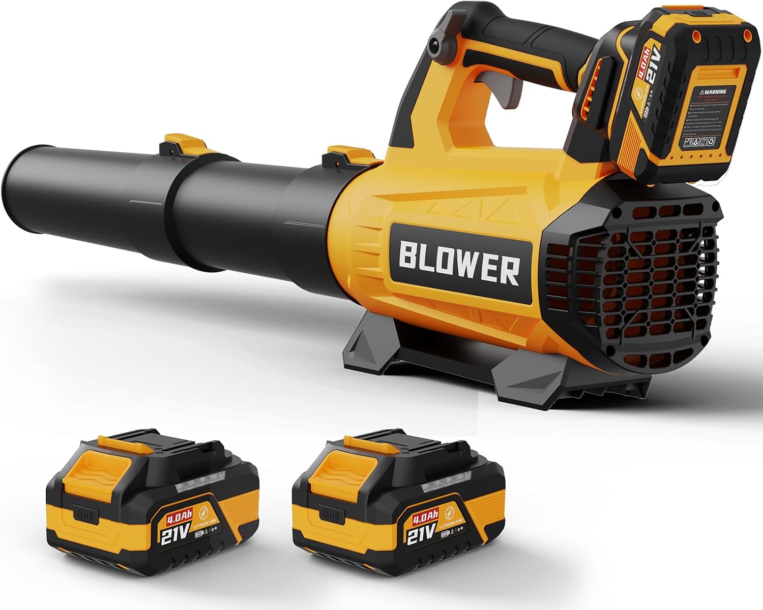 GROWORT Mist Leaf Blower Cordless for Lawn Care