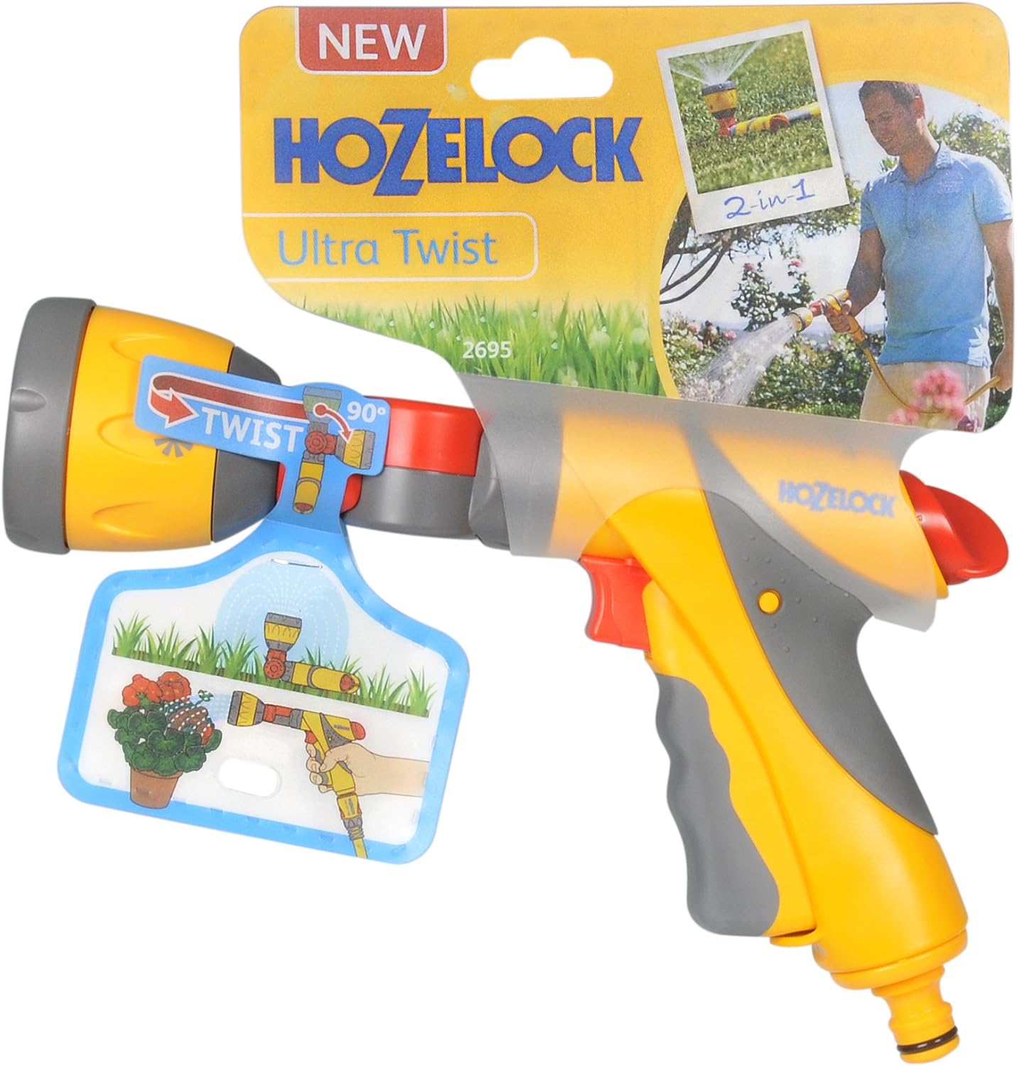 HOZELOCK Ultra Twist Multi-tasking Spray Gun