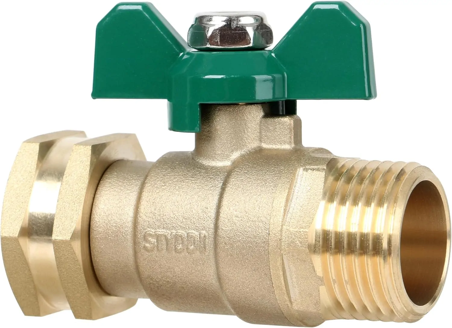 STYDDI Full Flow Brass Control Valve