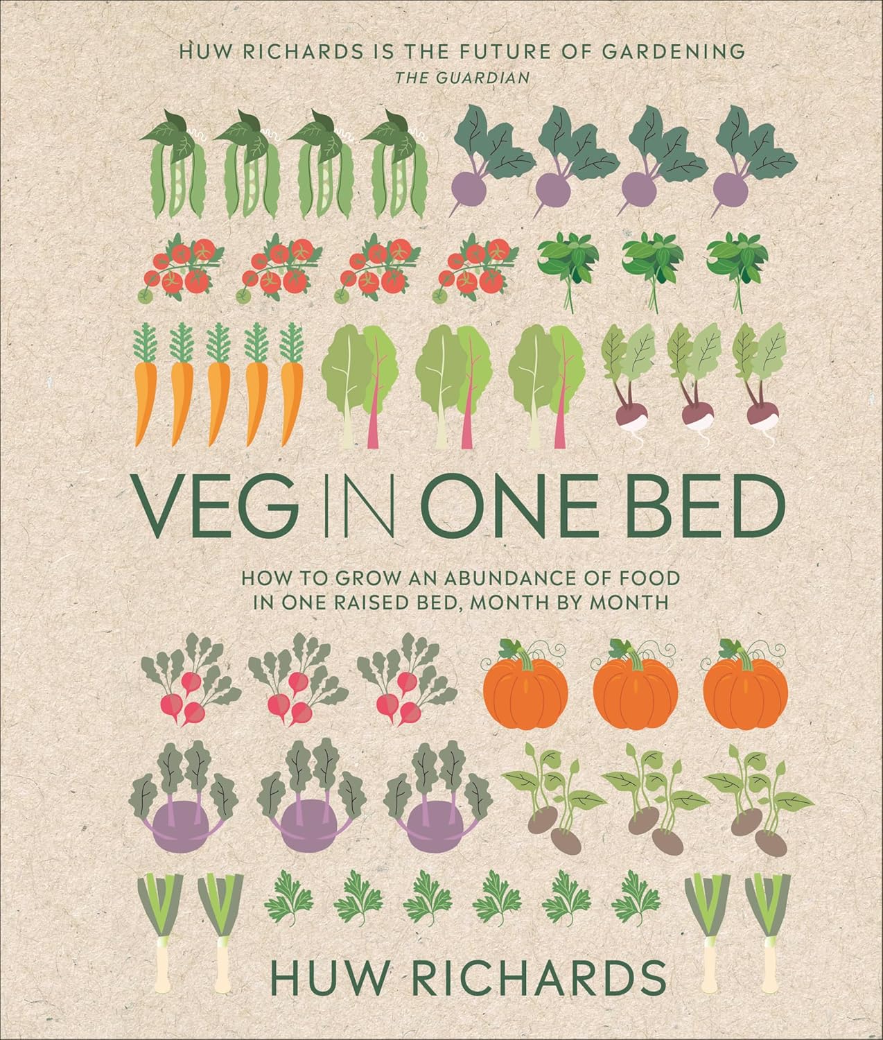 Veg in One Bed New Edition by Huw Richards