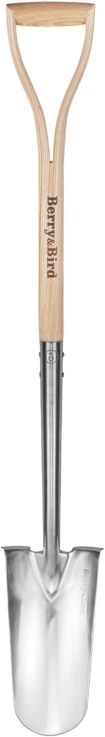 Berry&Bird Garden Drain Spade Trenching Shovel