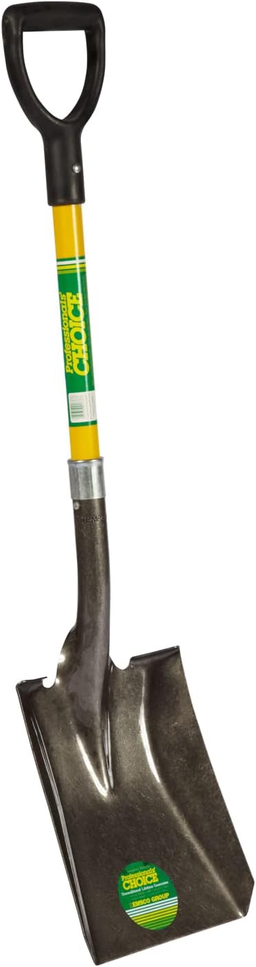 Emsco Group Professional's Choice Square Point Shovel