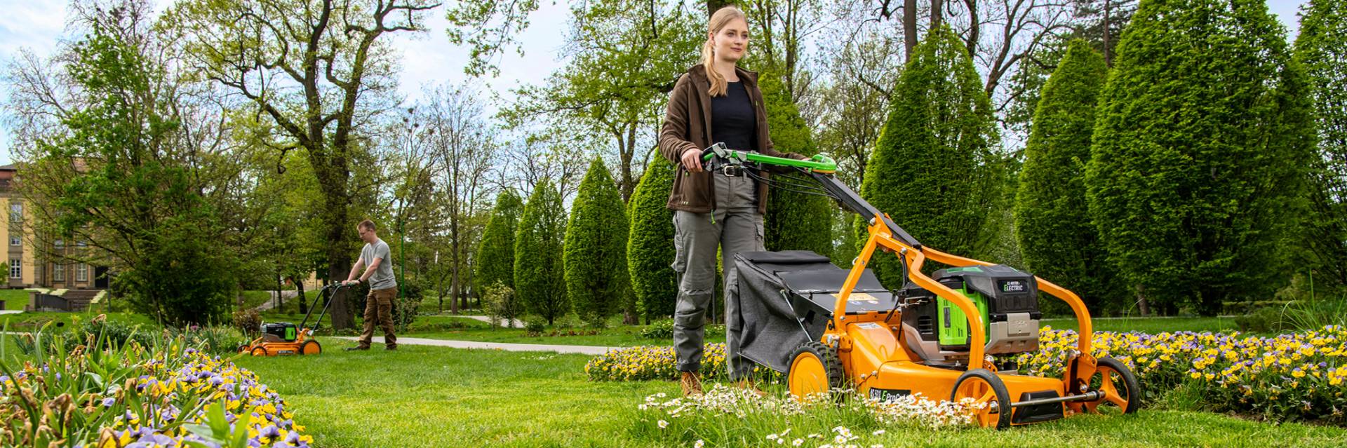 2 stroke Lawn Mover