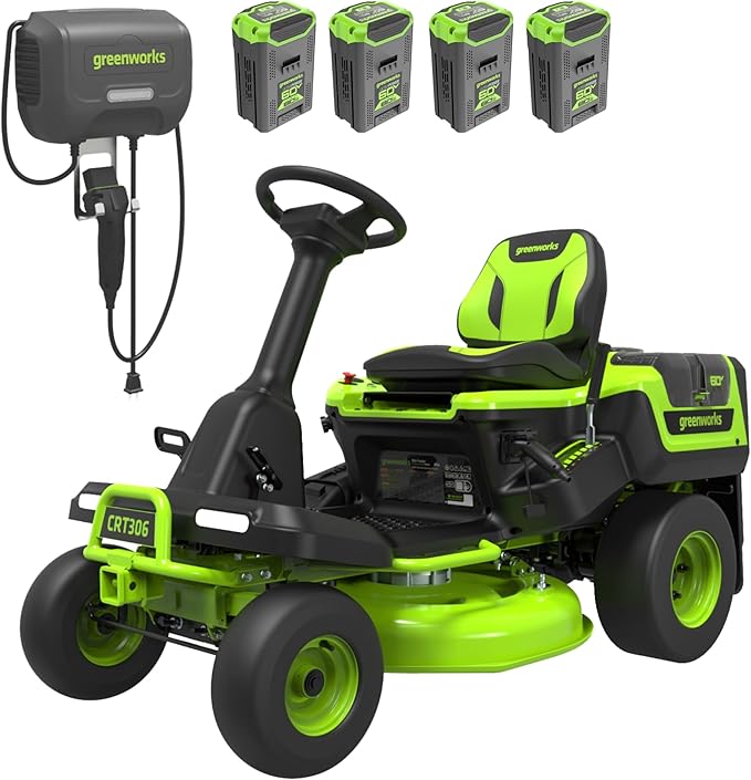 Greenworks 60V 30โ Riding Lawn Mower