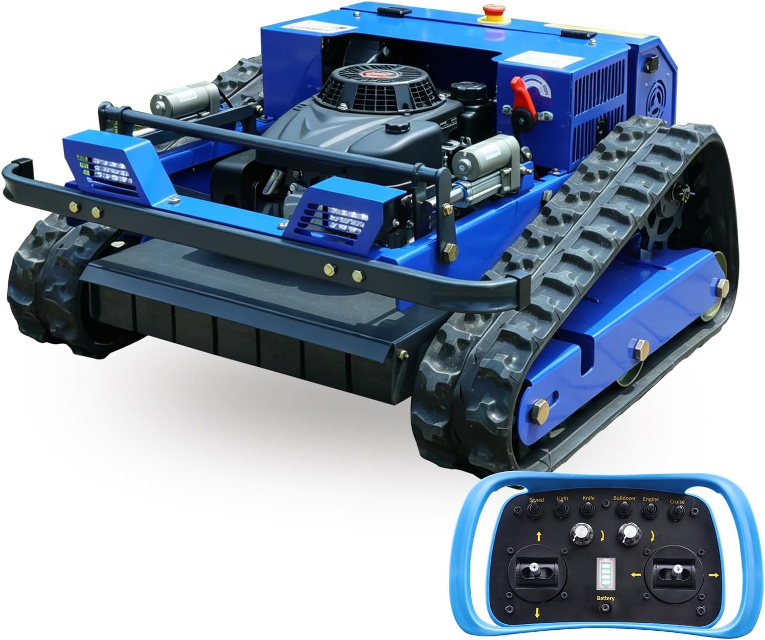 AIWEIYA-Remote Control Lawn Mower