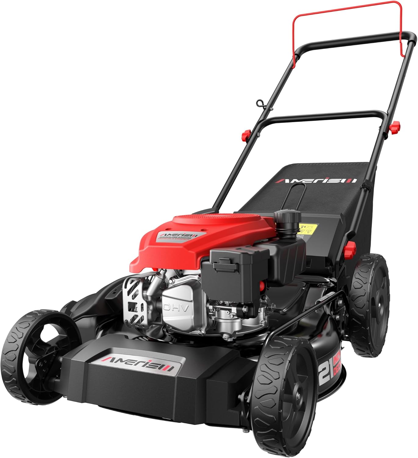 AMERISUN 21-Inch 3 IN 1 Gas Push Lawn Mower