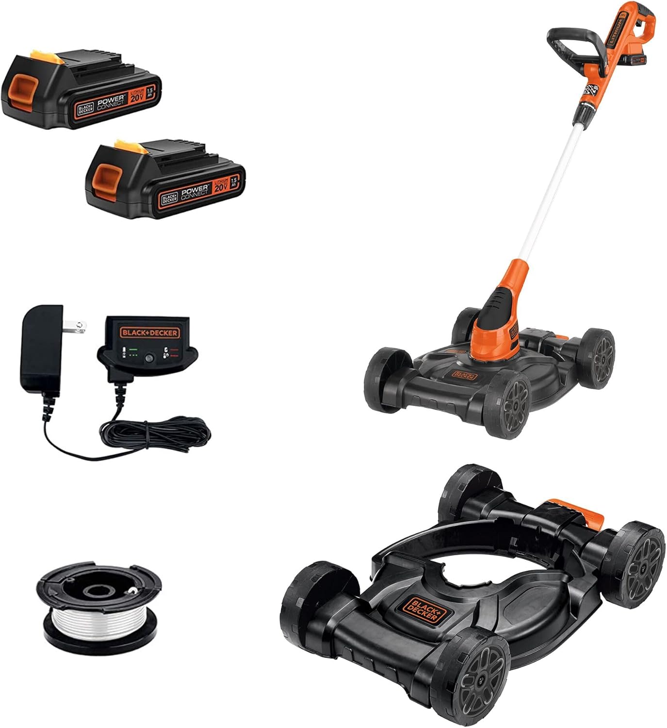 BLACK+DECKER Cordless 3 in 1 Combo Lawn Mower