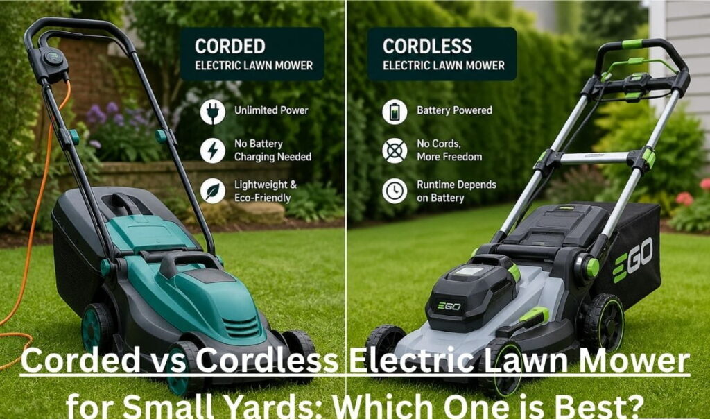 Corded Lawn Mower vs. Cordless Lawn Mower