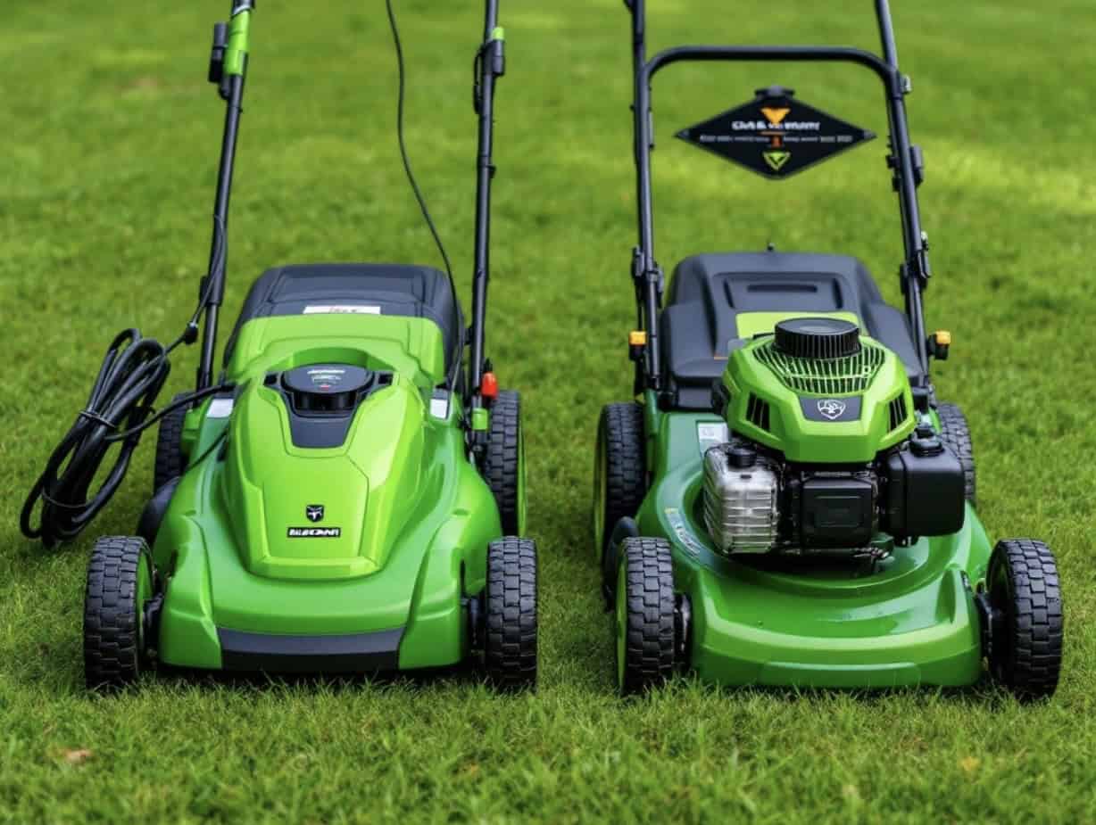 Corded Lawn Mower vs. Gas Lawn Mower