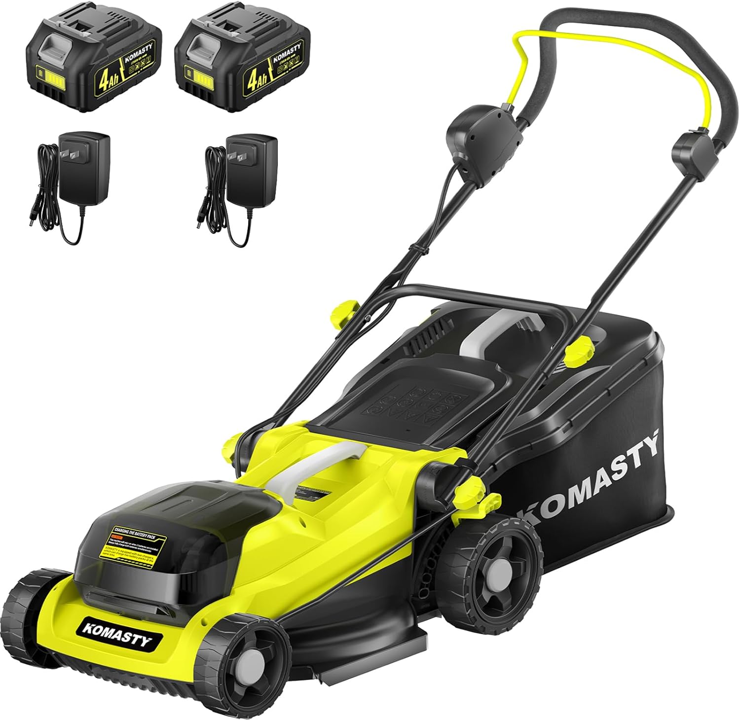 KOMASTY 40V Electric Mulching Lawn Mower