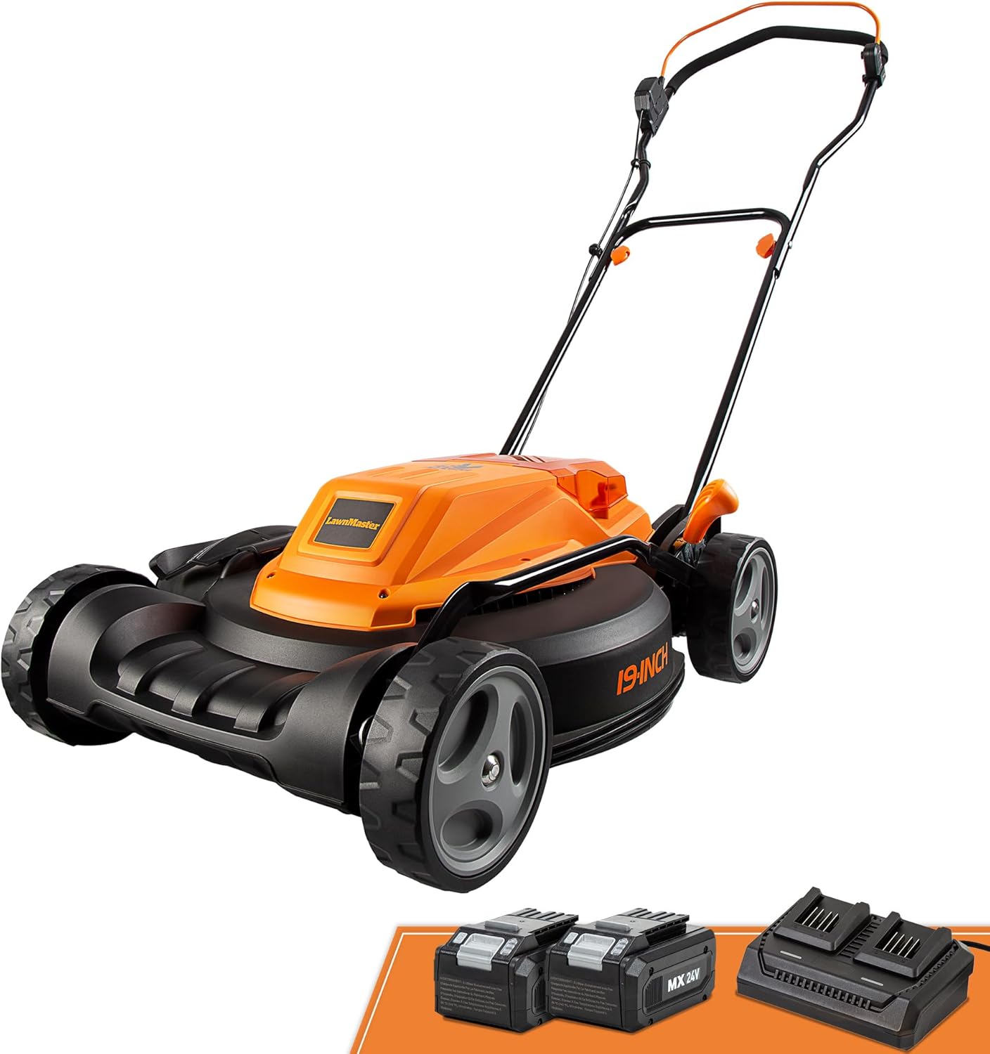 LawnMaster Brushless Cordless Lawn Mower