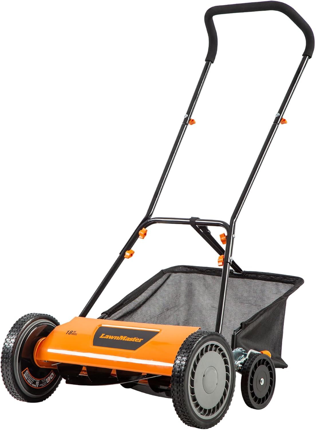 LawnMaster LMRM1801 Push Reel Lawn Mower