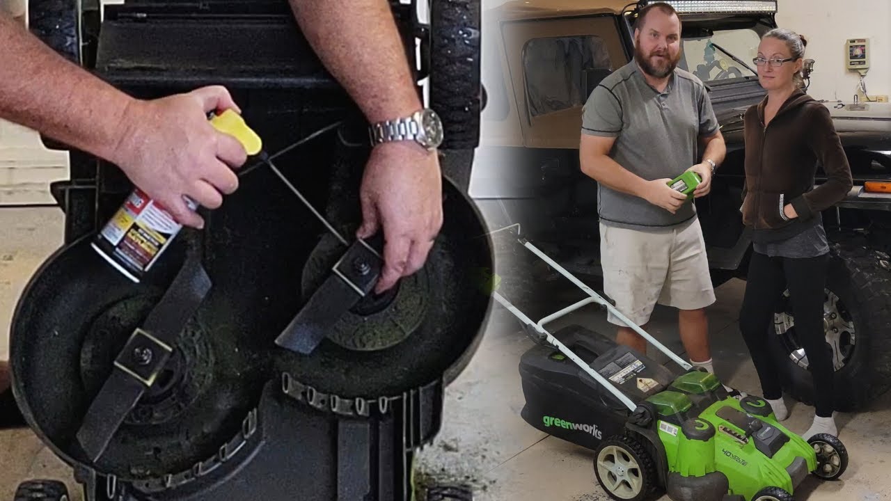 Maintainance of a Cordless Lawn Mower