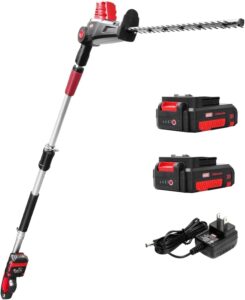 MZK 20V MAX 23-inch Cordless Pole Hedge Trimmer