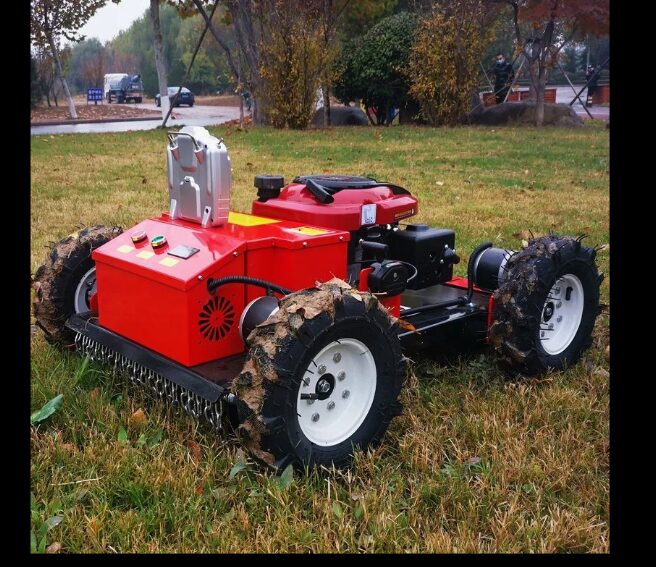 Zero Turn Ride 4X4 Grass Cutter Lawn Mower