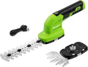 sunchers 2 in 1 Handheldย Hedge Trimmer