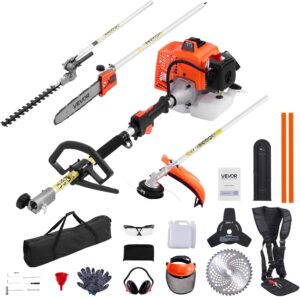 VEVOR Gas Round Hedge Trimmer