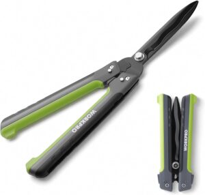 WORKPRO 23” Hedge Shears, Foldable Hedge Clippers for Most Garden Plants | Manual Hedge Trimmers