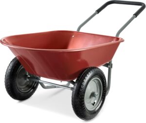 Best Choice Products Dual-Wheel Garden Cart
