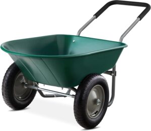 Best Choice Products Dual-Wheel Garden Cart