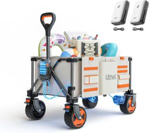 Litheli Electric Utility Wagon Garden Cart