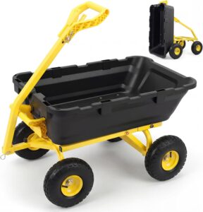 Sekey 1000 lb Garden Dump Cart