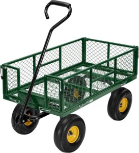 VIVOHOME Heavy Duty Garden Cart