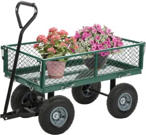 FDW Heavy Duty Garden Steel Cart