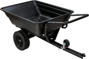 FORGLO ATV/UTV Trailer Tow Behind Utility Dump Cart