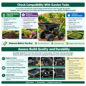 Garden Cart Compatibility and Durability Guide