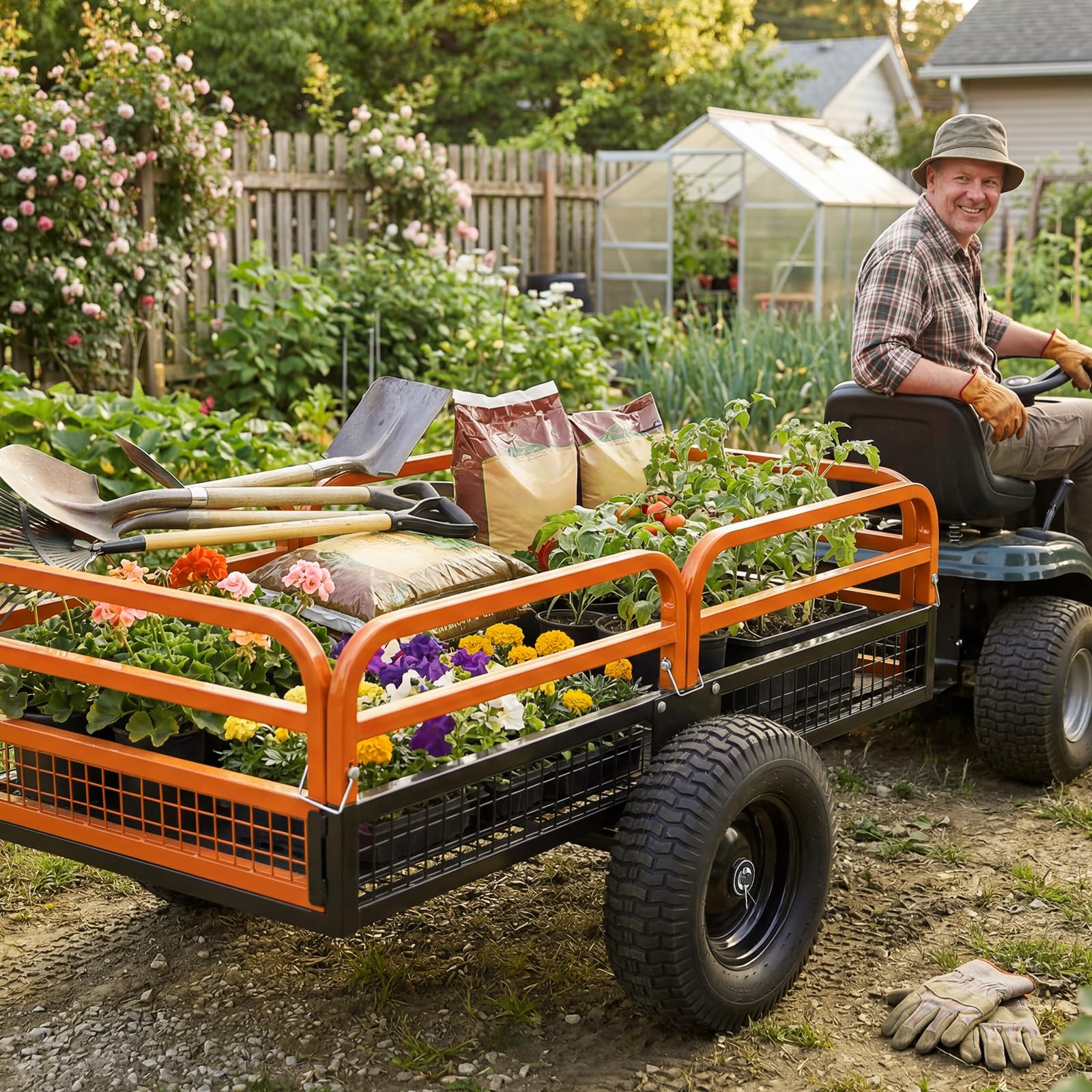 Heavy Duty Tractor Cart: Capacity, Types, & Buying Guide