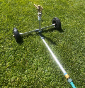 HoseEndSprinklers Heavy Duty Wheeled Sprinkler Cart