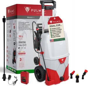 PULMIC Battery Powered Cart Sprayer