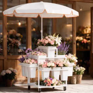 PakaLife Indoor And Outdoor Flower Cart