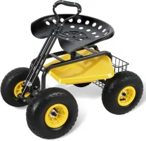 Sekey 440 lb Rolling Garden Cart 