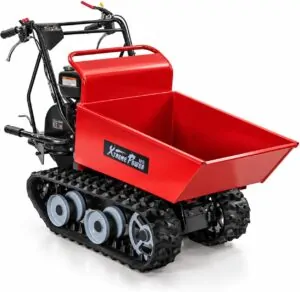 XtremepowerUS Track Barrow Gas Powered Utility Cart