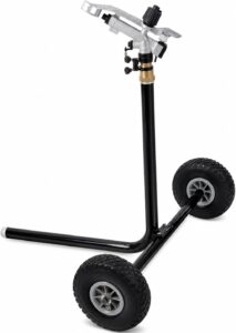 mel-doom Heavy Duty Wheeled Sprinkler Cart